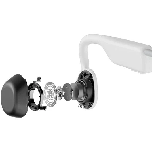 Casque Sport BT à conduction osseuse sans fil OpenMove, Shokz S661 - Blanc