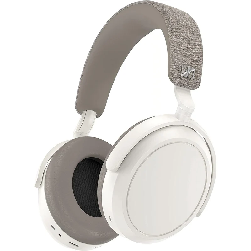 Casque supra-auriculaire sans fil à réduction de bruit. Sennheiser M4AEBT - Blanc