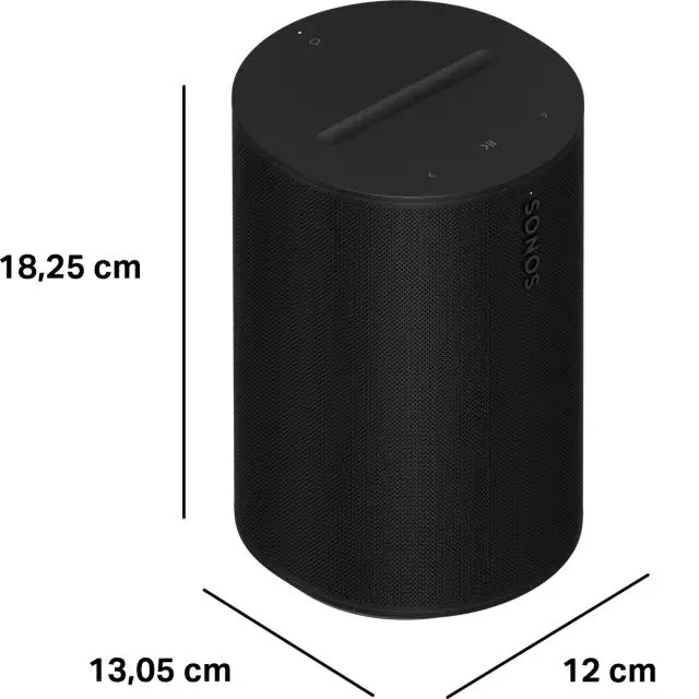 Enceinte multipièce sans fil Wi-Fi, Sonos Era 100 - Noir