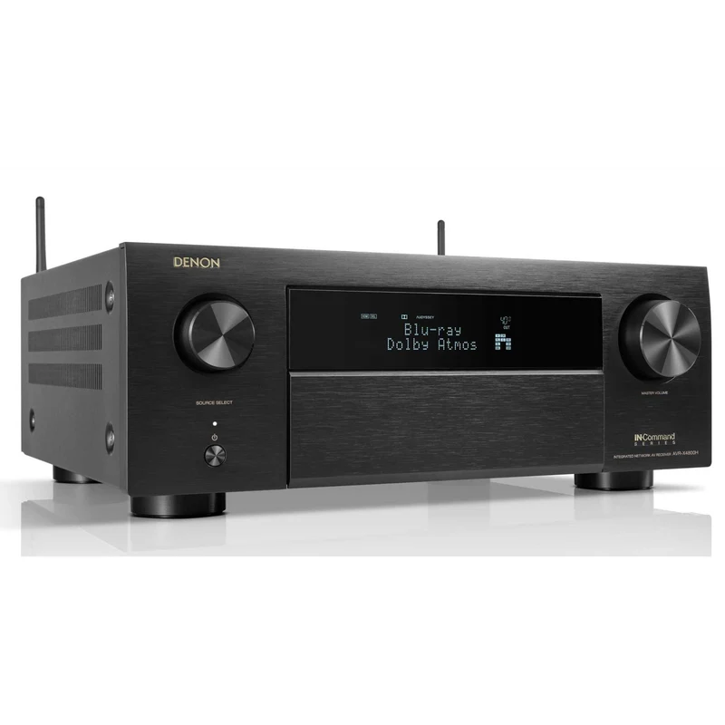 Récepteur AV 8K 9.4 canaux Dolby Atmos, Denon AVR-X4800H