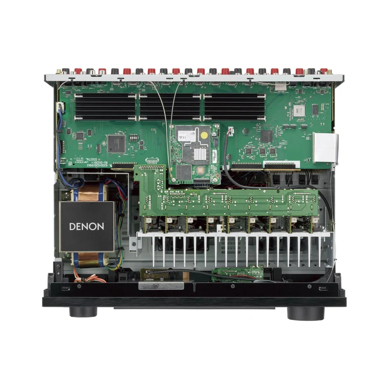 Récepteur AV 8K 9.4 canaux Dolby Atmos, Denon AVR-X4800H