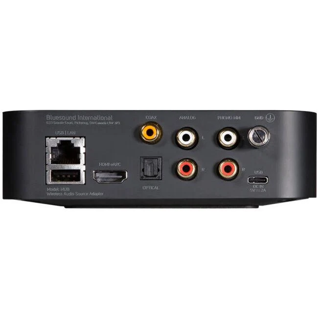 HUB Sans-fils et adapteur pour réseau, Bluesound CB130- Noir