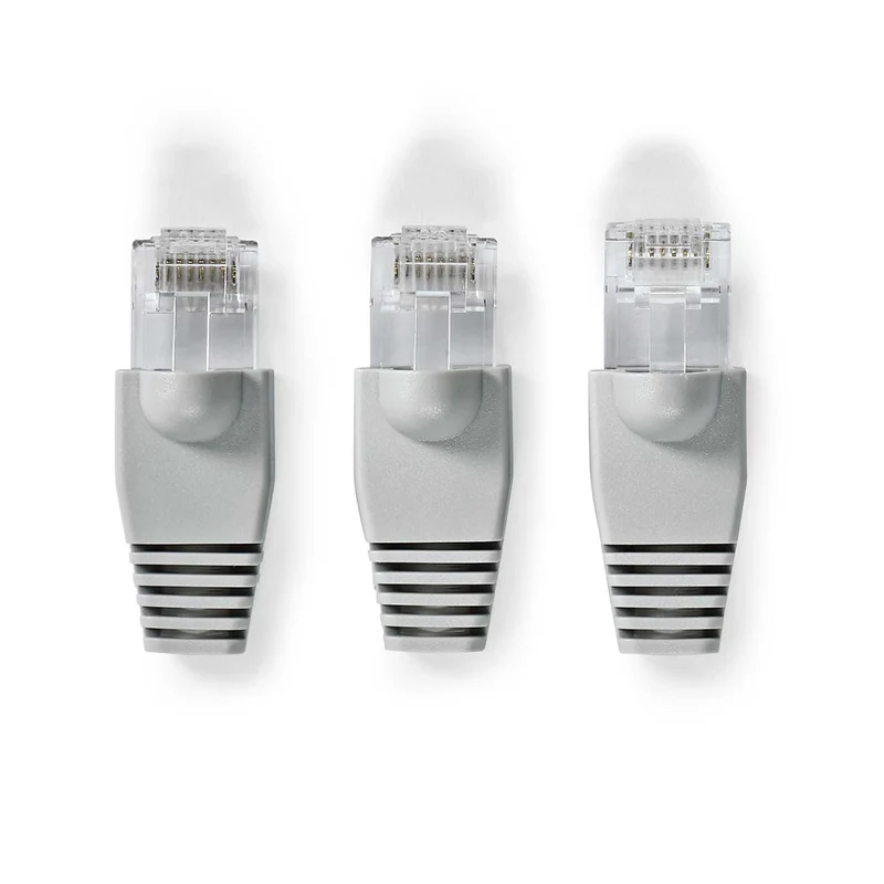 RJ45-Connector Male - Solid UTP CAT6 - Recht