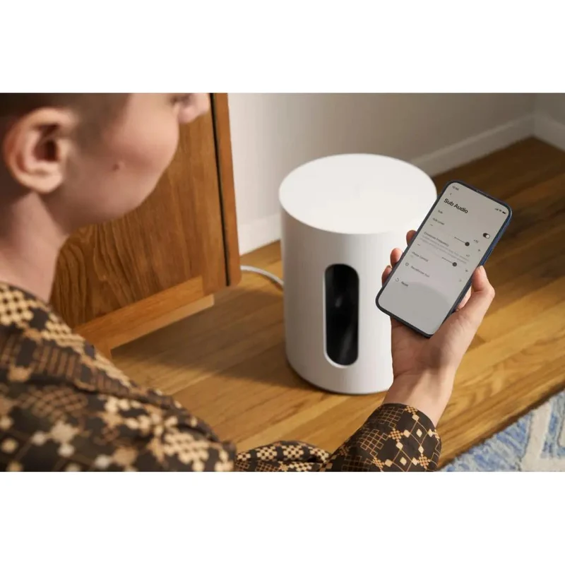 Caisson de graves sans fil Wi-Fi, Sonos SUB Mini - Blanc