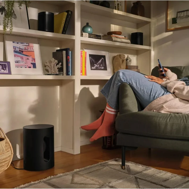 Caisson de graves sans fil Wi-Fi, Sonos SUB Mini - Noir