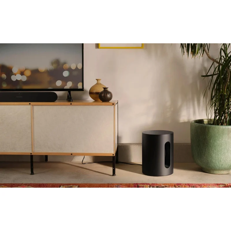 Caisson de graves sans fil Wi-Fi, Sonos SUB Mini - Noir