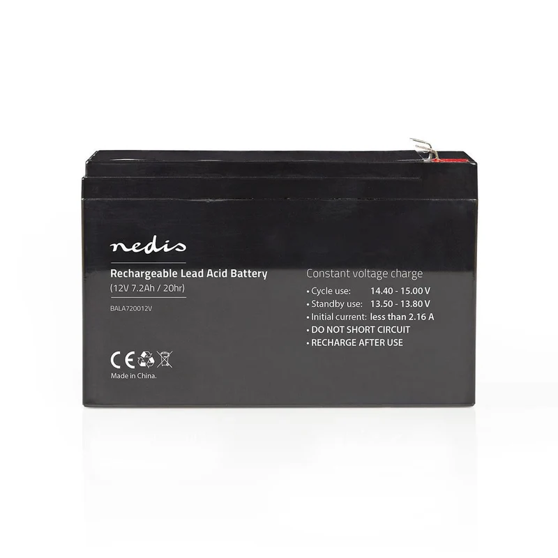 Oplaadbare Loodaccu 12V - 7200 mAh