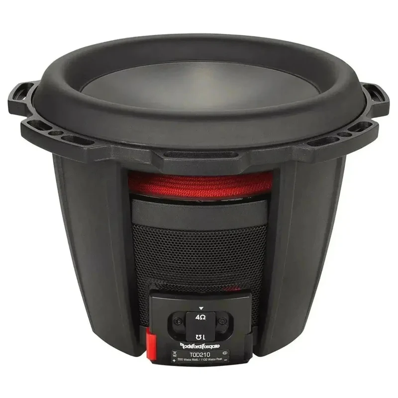 ROCKFORD T0D210 – Subwoofer 25 cm (10") Power Series – 550W RMS – Double Bobine 2 Ohms