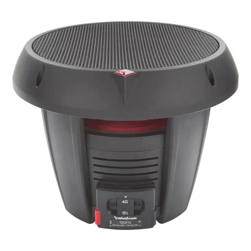 ROCKFORD T0D210 – Subwoofer 25 cm (10") Power Series – 550W RMS – Double Bobine 2 Ohms