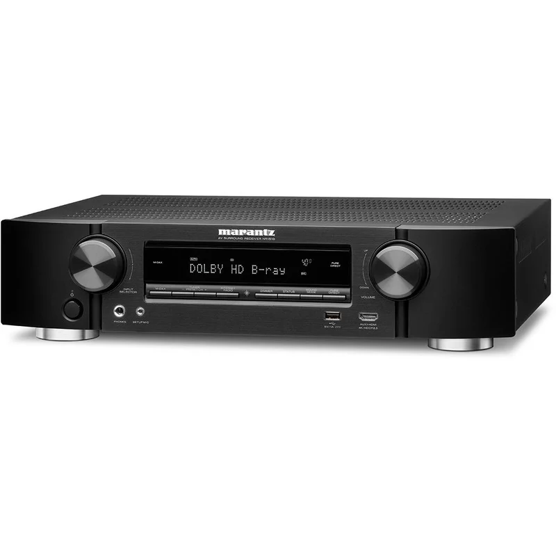 Récepteur AV 5.2 canaux 50W 4K UHD Bluetooth WiFi, Marantz NR1510 - Noir