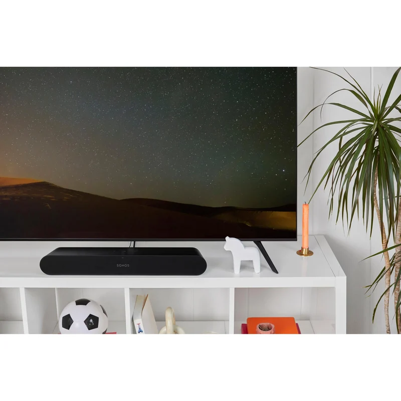 Barre de son compacte et intelligente, Sonos Ray - Noir