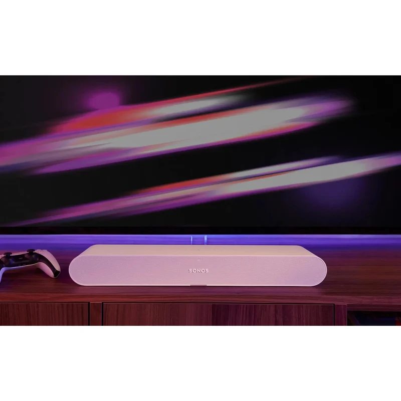 Barre de son compacte et intelligente, Sonos Ray - Blanche,