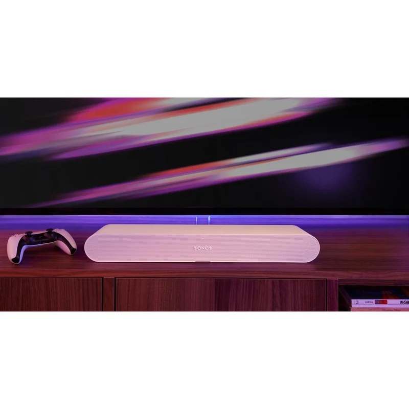 Barre de son compacte et intelligente, Sonos Ray - Blanche,