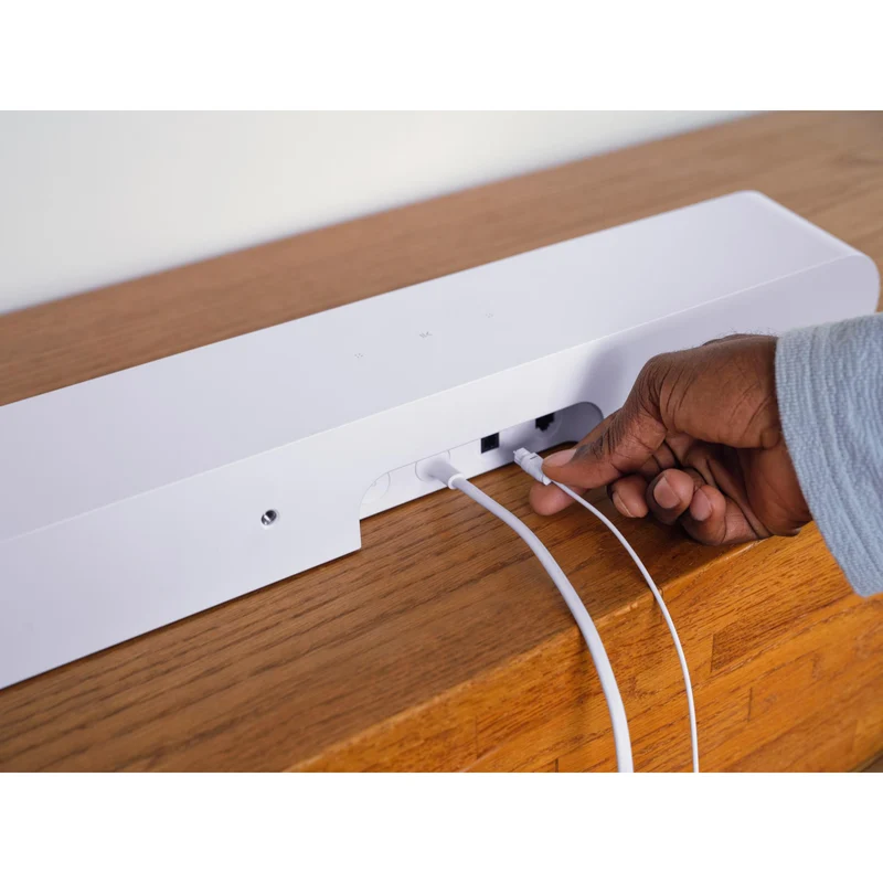 Barre de son compacte et intelligente, Sonos Ray - Blanche,