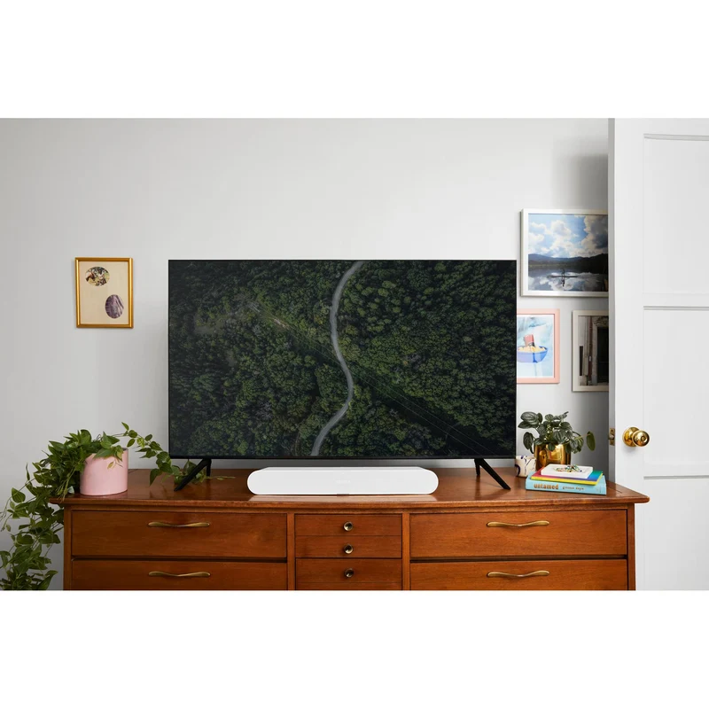 Barre de son compacte et intelligente, Sonos Ray - Blanche,