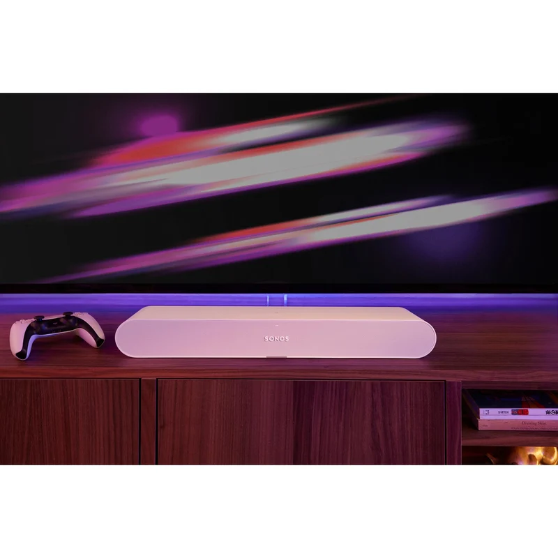 Barre de son compacte et intelligente, Sonos Ray - Blanche,