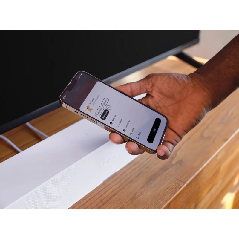 Barre de son compacte et intelligente, Sonos Ray - Blanche,