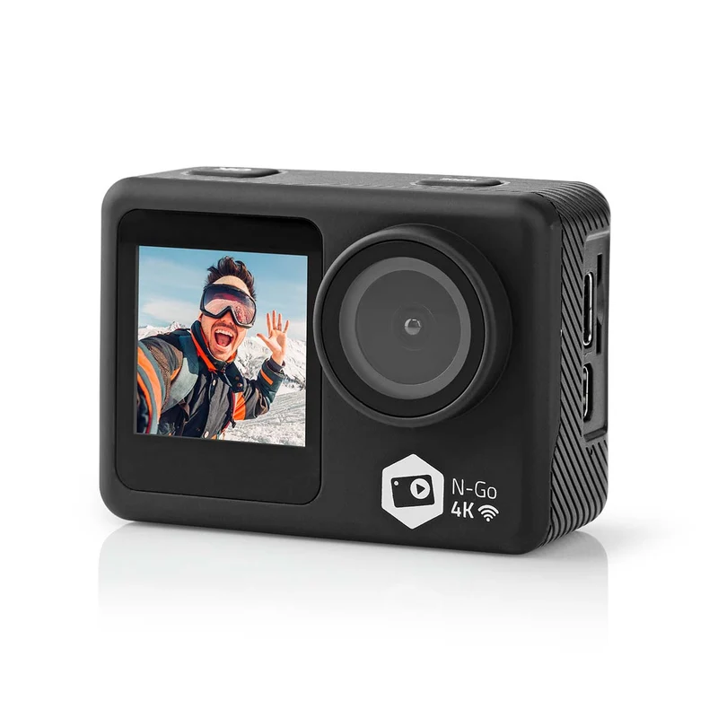 Action Cam Dubbel scherm - 4K@30fps - 16 MPixel