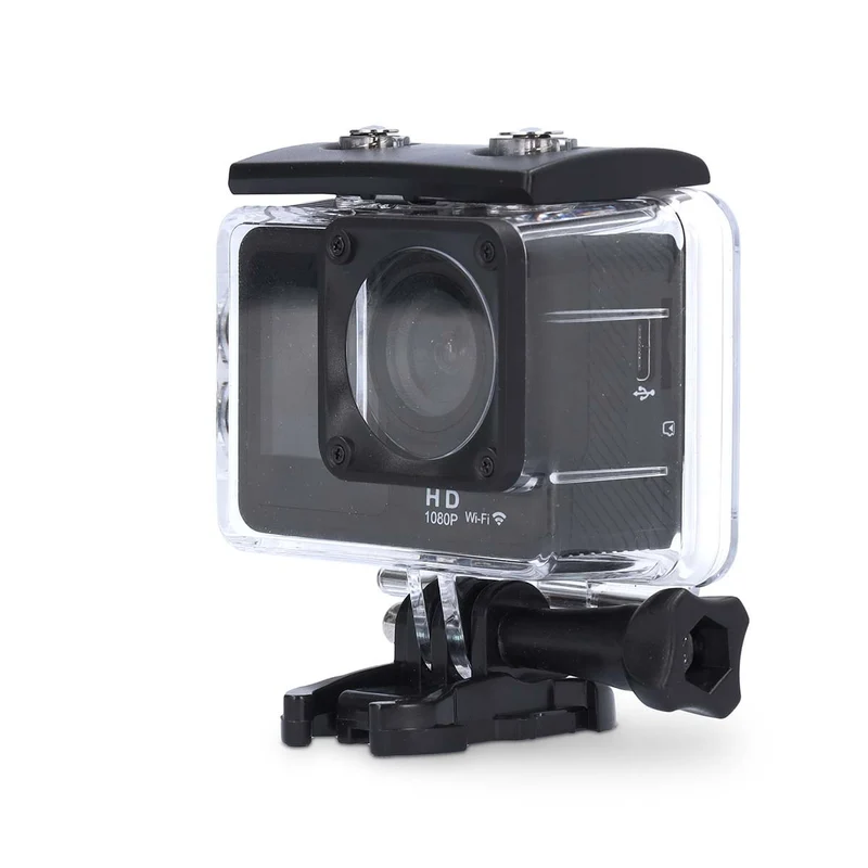 Action Cam Dubbel scherm - 1080p@30fps - 12 MPixel