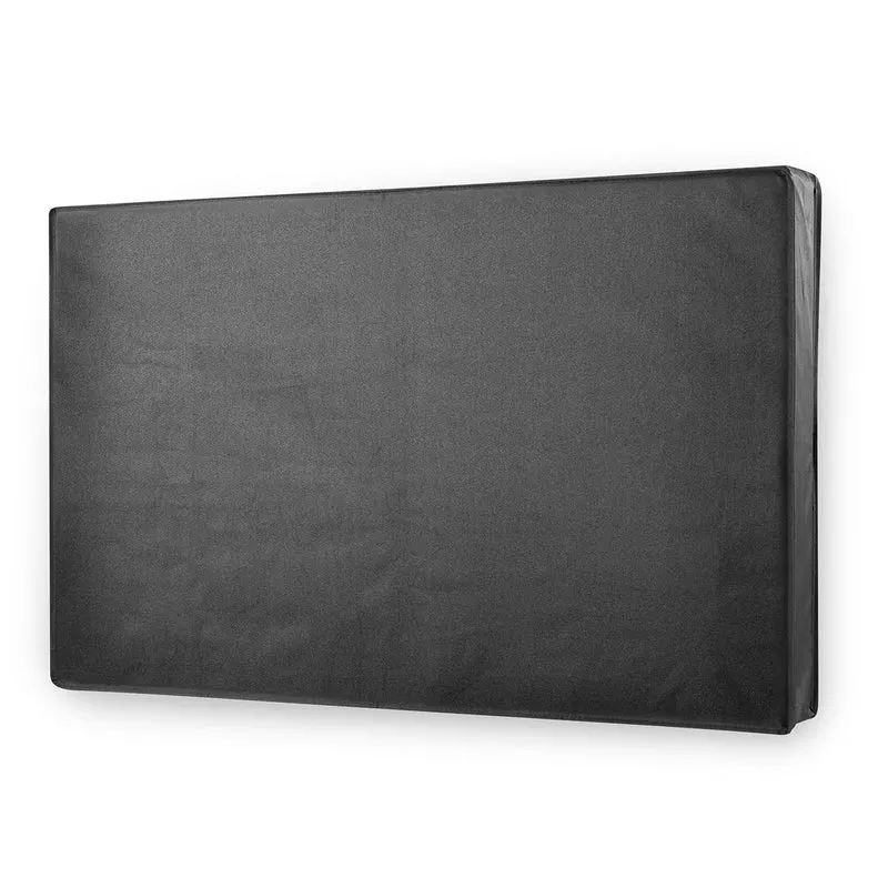 TV-Beschermhoes voor Buiten Scherm afmeting: 55 - 58" - Supreme Quality Oxford - Zwart