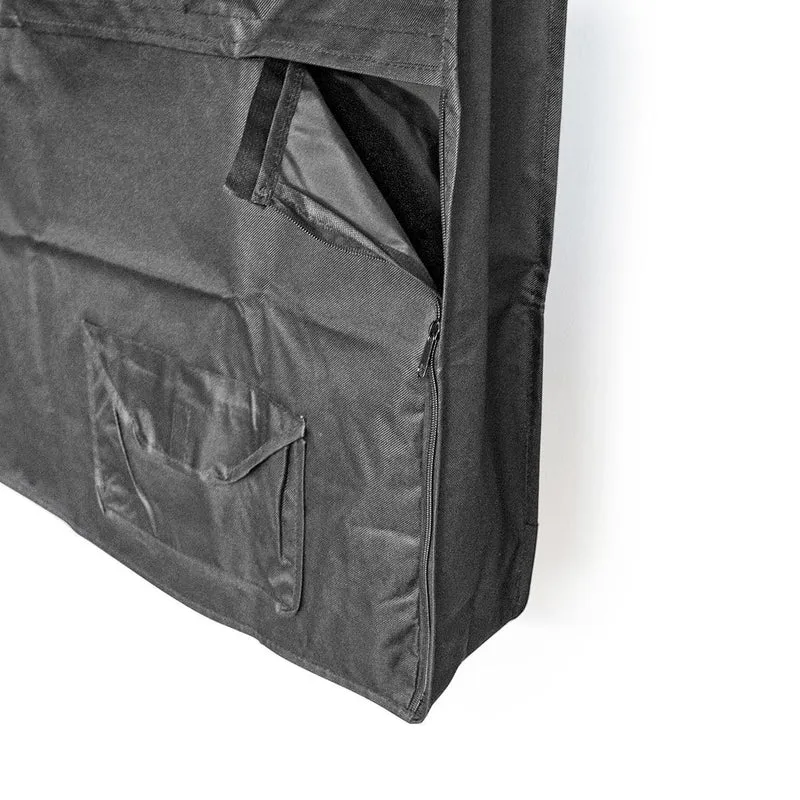 TV-Beschermhoes voor Buiten Scherm afmeting: 55 - 58" - Supreme Quality Oxford - Zwart