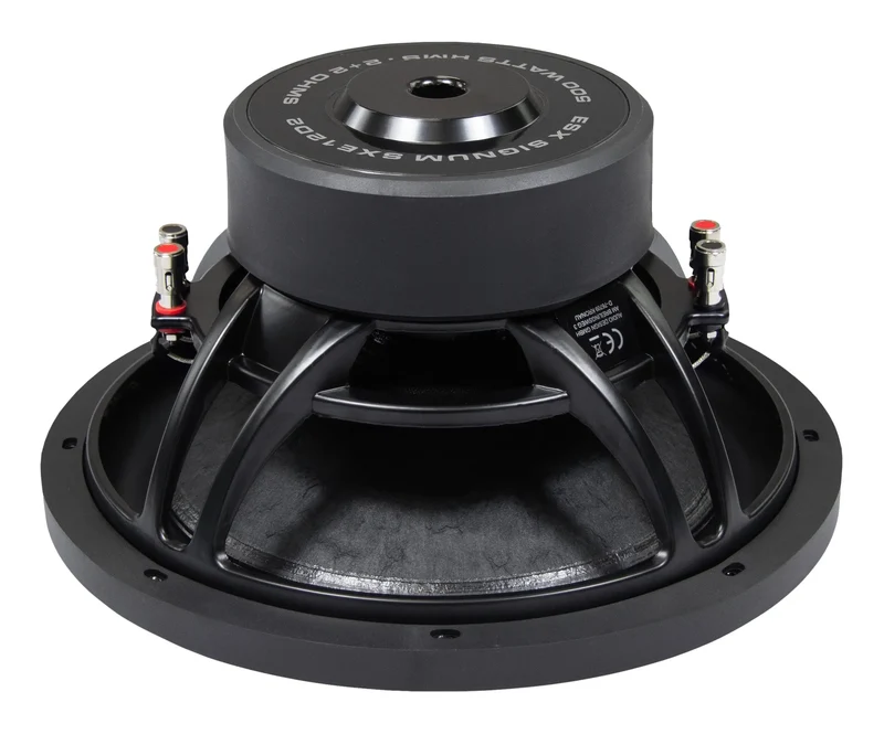 ESX SXE12D2 – Subwoofer 30 cm (12") DVC 2x2 Ohms avec Grille de Protection Incluse
