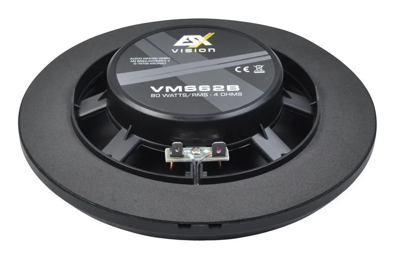 ESX VMS62B – Haut-Parleurs Marine/Outdoor 16,5 cm 2 Voies Coaxiaux