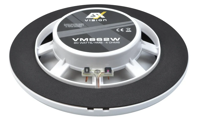 ESX VMS62W – Haut-Parleurs Marine/Outdoor 16,5 cm 2 Voies Coaxiaux