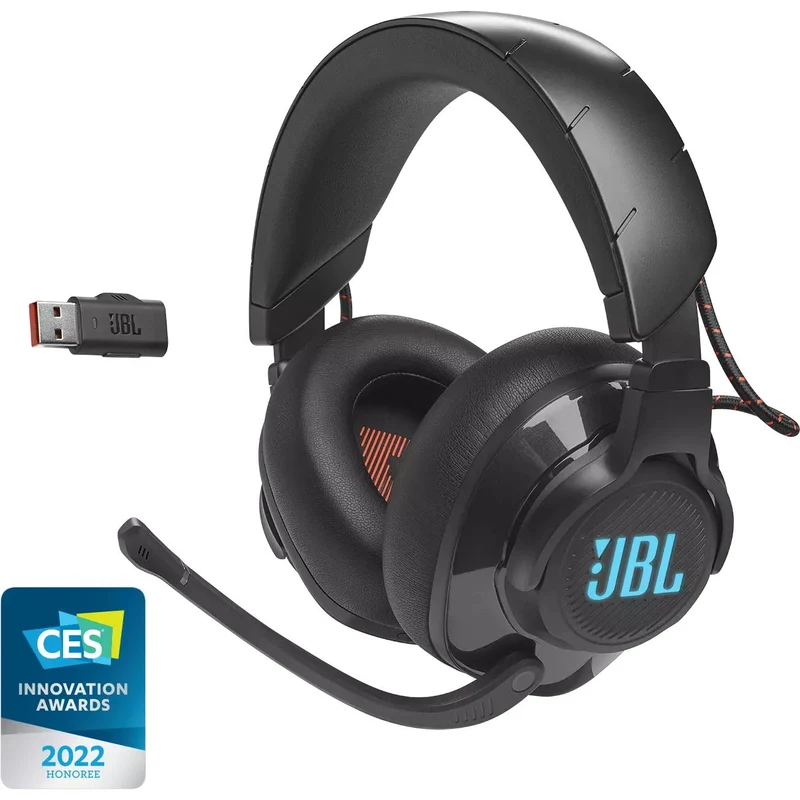 Casque gaming professionnel PC filaire USB, JBL Quantum 610 - Noir