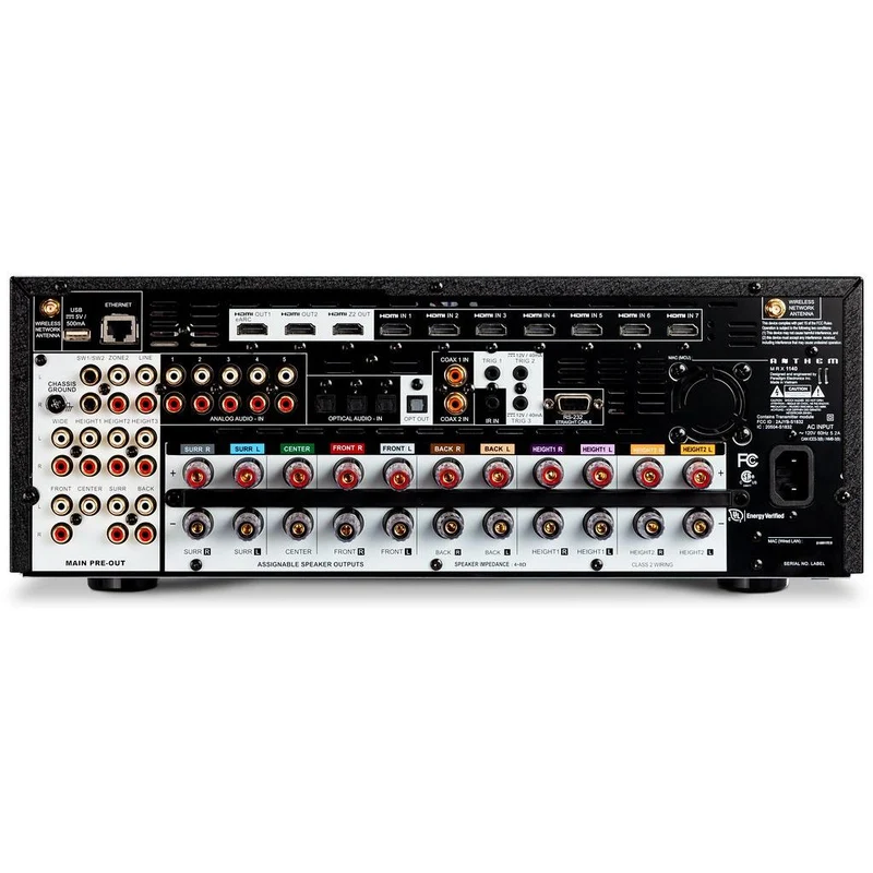 Récepteur 11.2 canaux, Anthem MRX1140