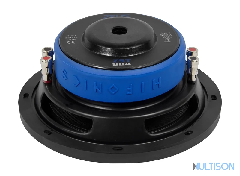 HIFONICS ZST8D4 - Subwoofer Slim 20 cm 250 W RMS