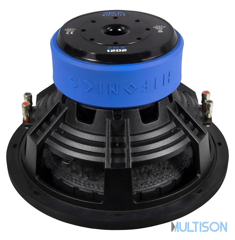 HIFONICS ZRX12D2 - Subwoofer 30 cm 12 pouces 1000W RMS