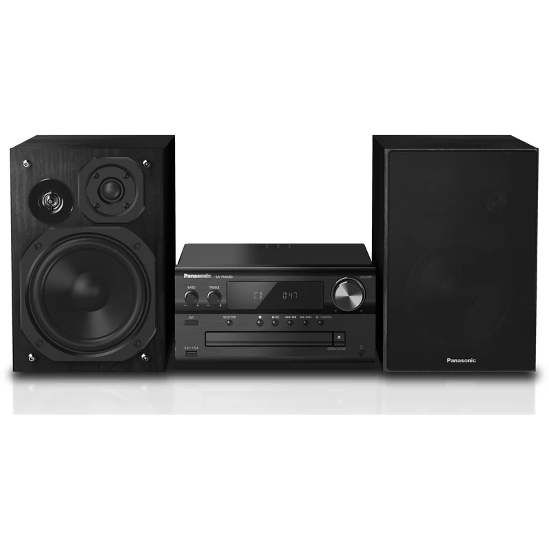 Chaîne compacte 120W CD FM Bluetooth, Panasonic SCPMX90K