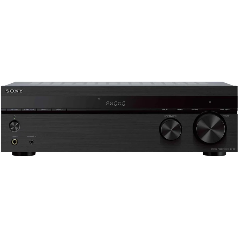 Récepteur stéréo avec phono et Bluetooth, Sony STRDH190