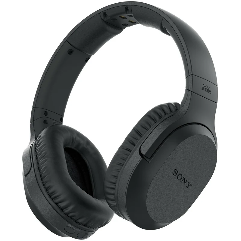 Casque d'écoute sans fil RF réduction de bruit , Sony WHRF400 - Noir