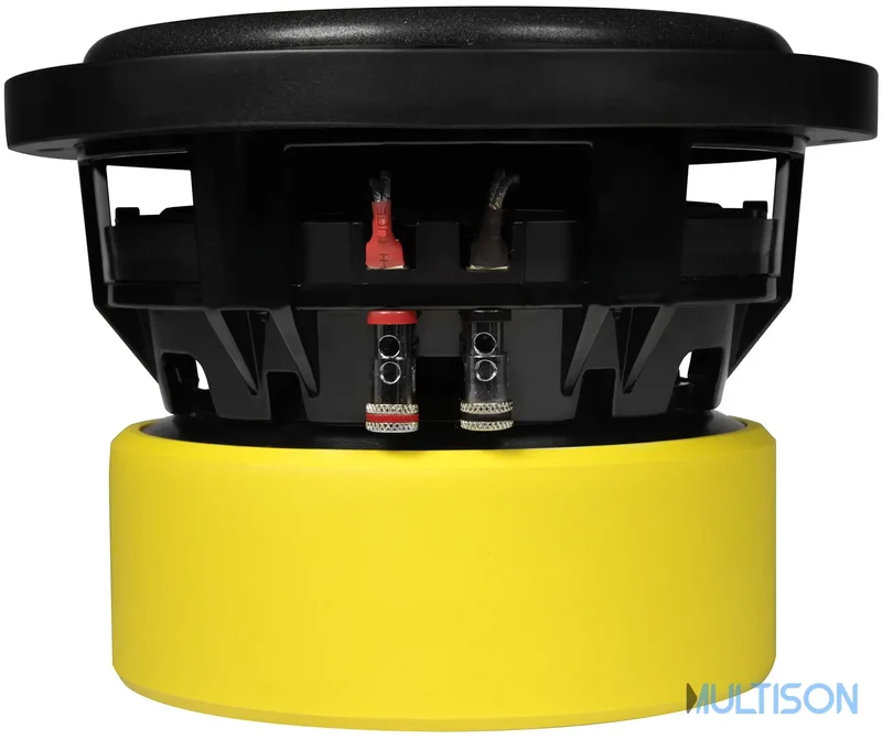 ESX QXE8D2 - Subwoofer Compact 20 cm à Double Bobine Mobile