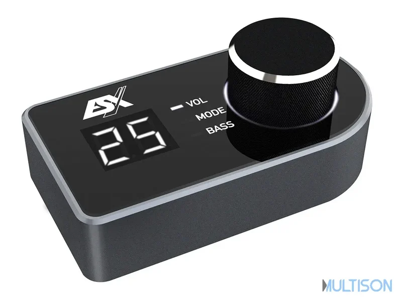 ESX RC-DQ – Télécommande avec écran LCD et bouton rotatif