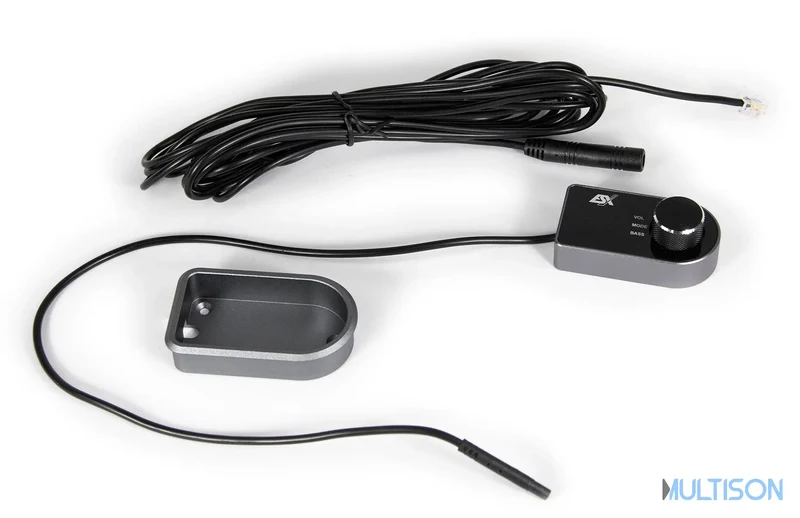 ESX RC-DQ – Télécommande avec écran LCD et bouton rotatif