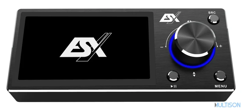 ESX RC-QE – Télécommande LCD avec Affichage Couleur pour QE812SP