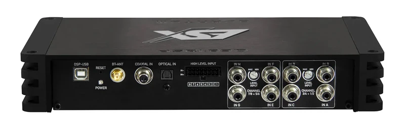 ESX QE812SP – Processeur de Son Numérique 12 Canaux avec Lecteur Audio HD
