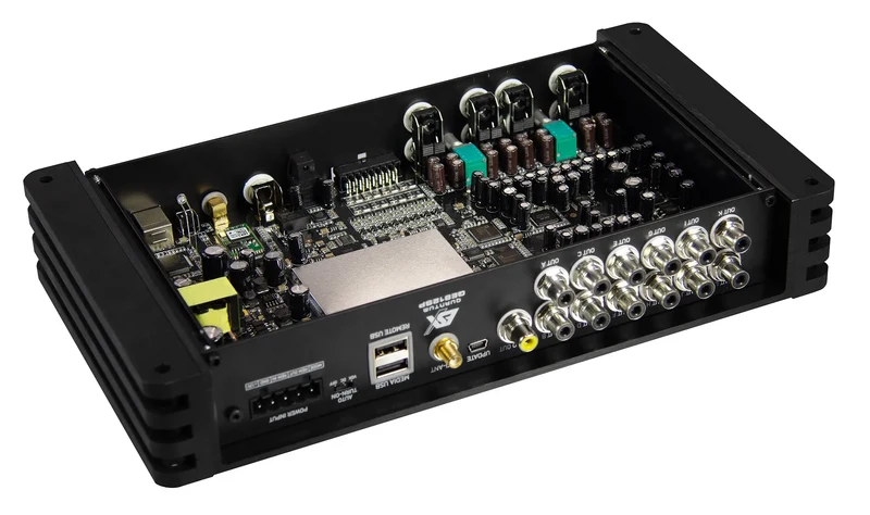 ESX QE812SP – Processeur de Son Numérique 12 Canaux avec Lecteur Audio HD