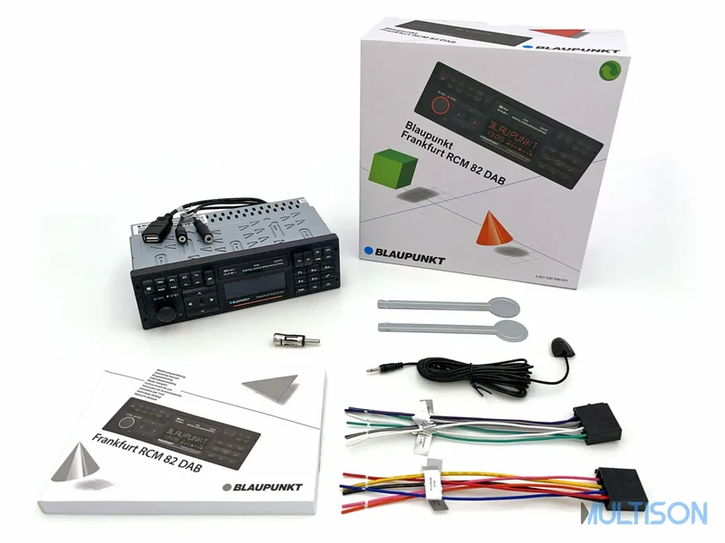 Blaupunkt Frankfurt RCM 82 DAB – Autoradio Vintage Bluetooth, DAB+
