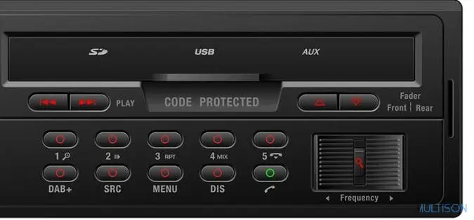 Blaupunkt BREMEN SQR 46 DAB – Autoradio Vintage avec DAB+ Bluetooth
