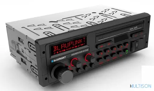 Blaupunkt BREMEN SQR 46 DAB – Autoradio Vintage avec DAB+ Bluetooth