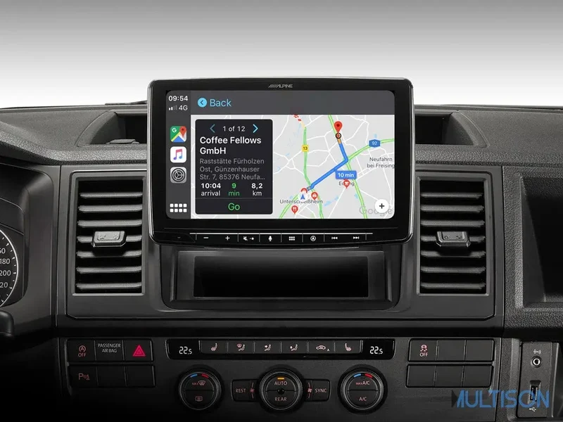 Alpine INE-F904T6 pour Volkswagen T5 2009-2015 et T6 2016 et avant