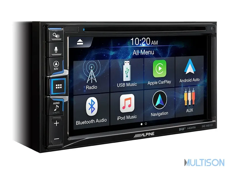 Alpine INE-W611DC - Station multimédia 6.5 pouces pour camping-cars