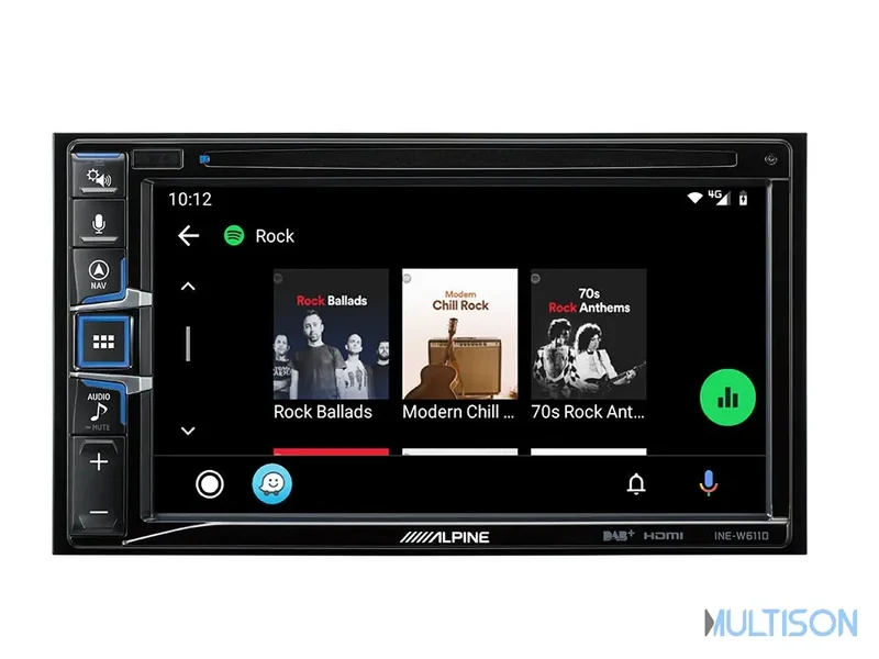 Alpine INE-W611DC - Station multimédia 6.5 pouces pour camping-cars