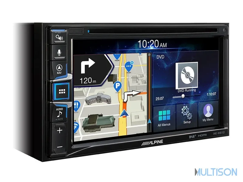 Alpine INE-W611D - Station Multimédia 6,5 pouces avec Navigation Intégrée