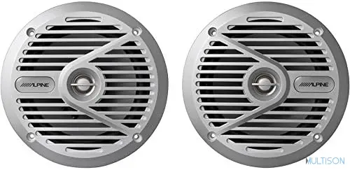 Alpine SPS-M601 - Haut-parleur marin coaxial 16,5 cm à 2 voies