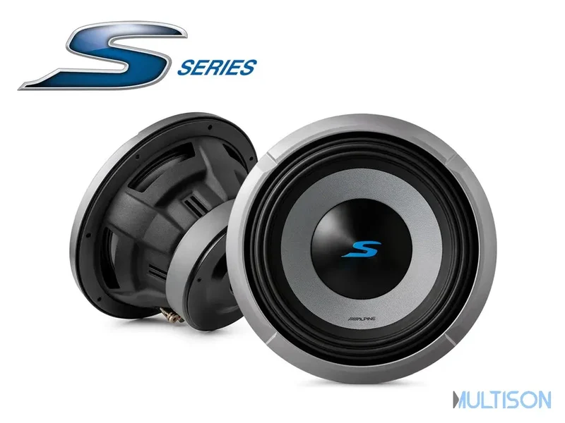 Alpine S2-W10D4 - Subwoofer 25 cm Double Bobine 1800 Watts